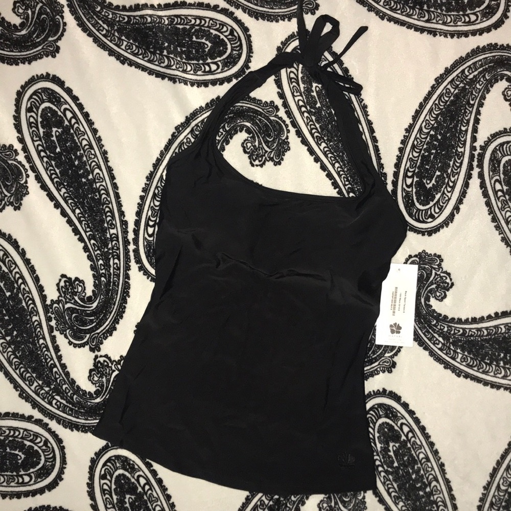 Hapari Black tankini (top only) NWT size: Small
